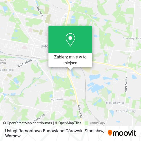 Mapa Usługi Remontowo Budowlane Górowski Stanisław