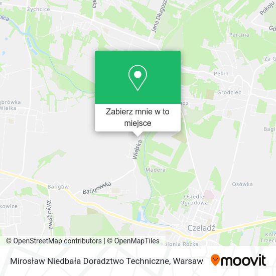 Mapa Mirosław Niedbała Doradztwo Techniczne