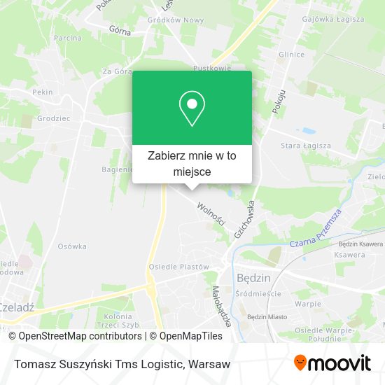 Mapa Tomasz Suszyński Tms Logistic