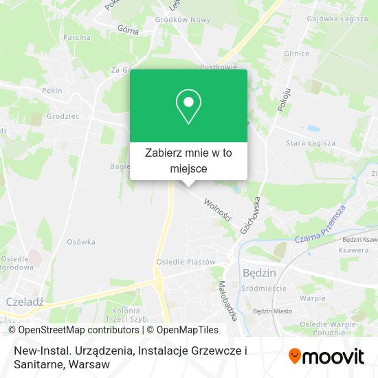 Mapa New-Instal. Urządzenia, Instalacje Grzewcze i Sanitarne