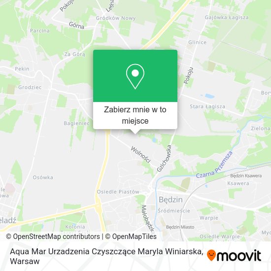 Mapa Aqua Mar Urzadzenia Czyszczące Maryla Winiarska