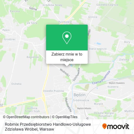 Mapa Robmix Przedsiębiorstwo Handlowo-Usługowe Zdzisława Wróbel