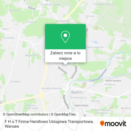 Mapa F H u T Firma Handlowo Uslugowa Transportowa