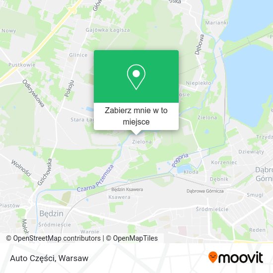 Mapa Auto Części