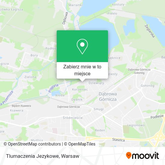 Mapa Tlumaczenia Jezykowe