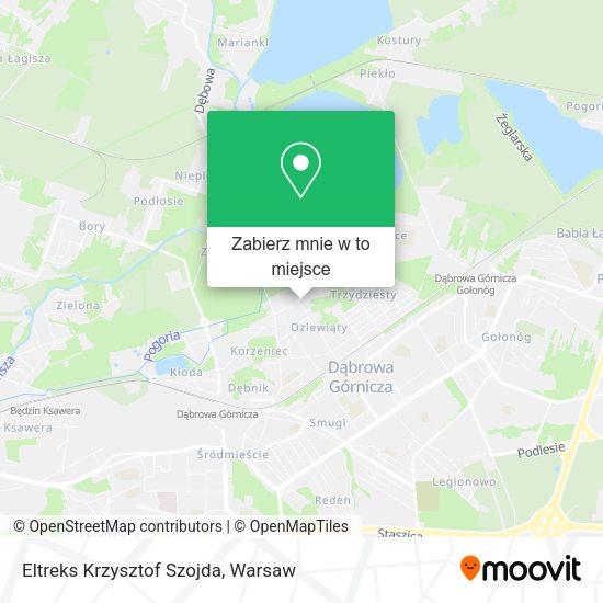 Mapa Eltreks Krzysztof Szojda