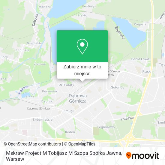 Mapa Mskraw Project M Tobijasz M Szopa Spółka Jawna