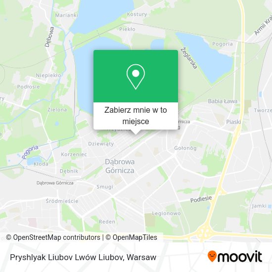 Mapa Pryshlyak Liubov Lwów Liubov