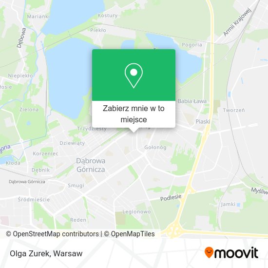 Mapa Olga Zurek