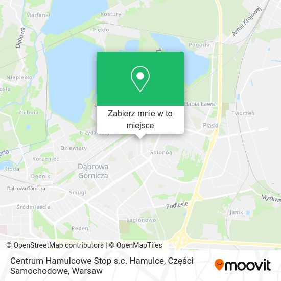 Mapa Centrum Hamulcowe Stop s.c. Hamulce, Części Samochodowe