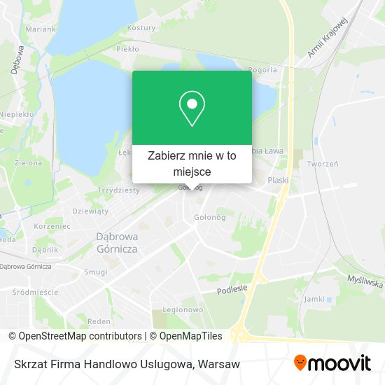 Mapa Skrzat Firma Handlowo Uslugowa