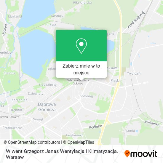 Mapa Wiwent Grzegorz Janas Wentylacja i Klimatyzacja