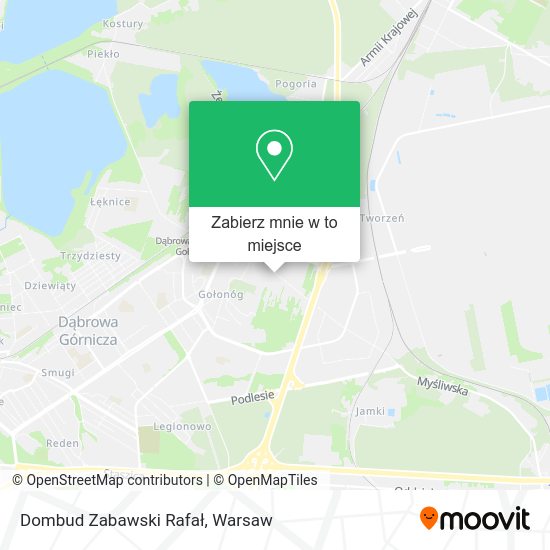 Mapa Dombud Zabawski Rafał