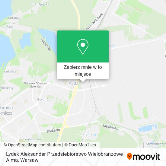 Mapa Lydek Aleksander Przedsiebiorstwo Wielobranzowe Alma