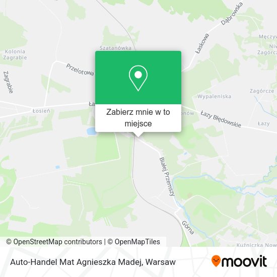 Mapa Auto-Handel Mat Agnieszka Madej