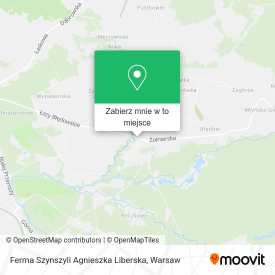 Mapa Ferma Szynszyli Agnieszka Liberska