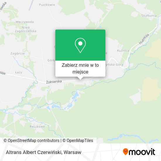 Mapa Altrans Albert Czerwiński