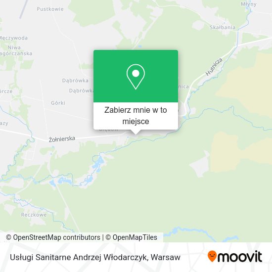 Mapa Usługi Sanitarne Andrzej Włodarczyk