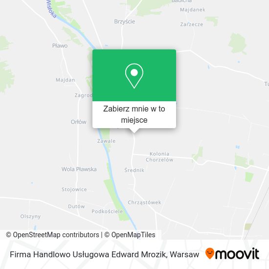 Mapa Firma Handlowo Usługowa Edward Mrozik