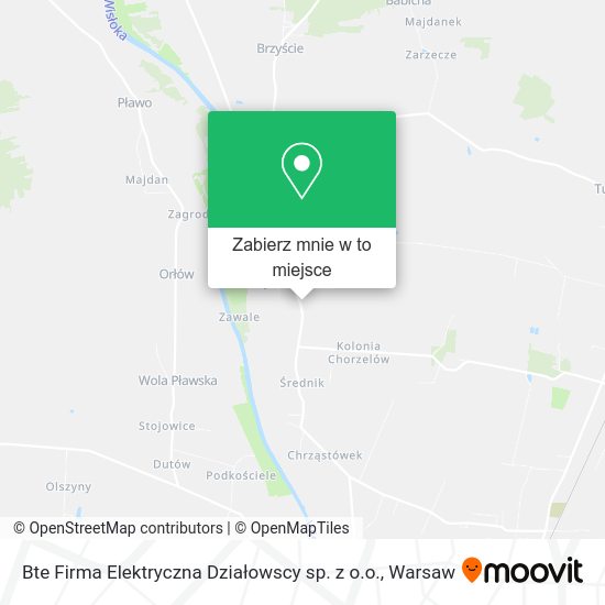 Mapa Bte Firma Elektryczna Działowscy sp. z o.o.