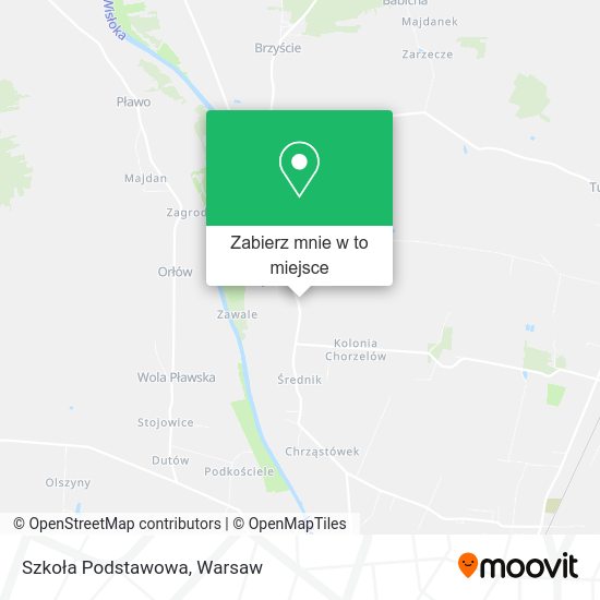 Mapa Szkoła Podstawowa