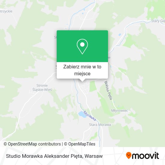 Mapa Studio Morawka Aleksander Pięta