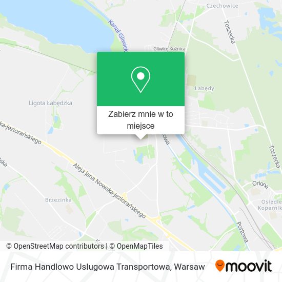 Mapa Firma Handlowo Uslugowa Transportowa
