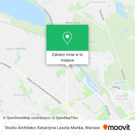 Mapa Studio Architekci Katarzyna Lasota Mańka