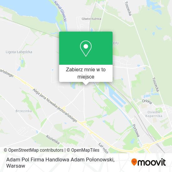 Mapa Adam Pol Firma Handlowa Adam Połonowski