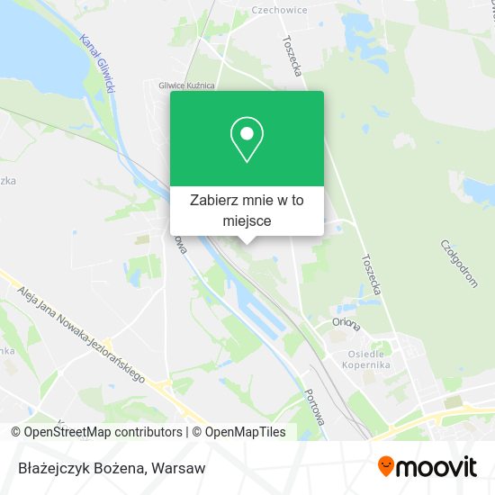 Mapa Błażejczyk Bożena