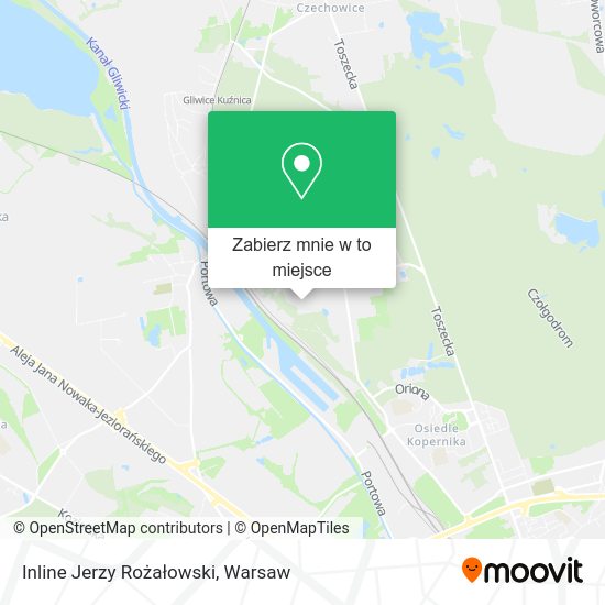 Mapa Inline Jerzy Rożałowski