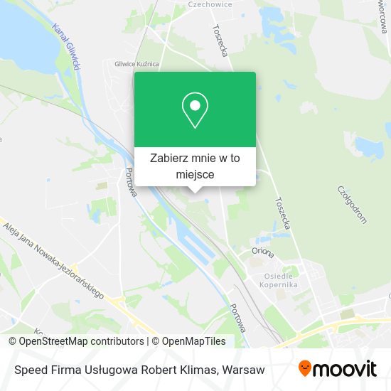 Mapa Speed Firma Usługowa Robert Klimas