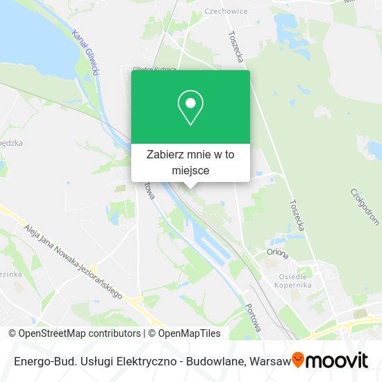 Mapa Energo-Bud. Usługi Elektryczno - Budowlane