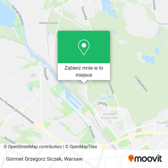 Mapa Górmet Grzegorz Siczek