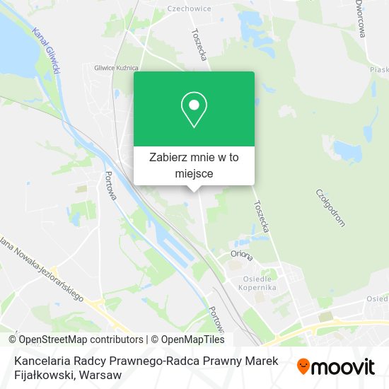 Mapa Kancelaria Radcy Prawnego-Radca Prawny Marek Fijałkowski