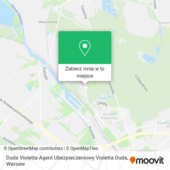 Mapa Duda Violetta Agent Ubezpieczeniowy Violetta Duda