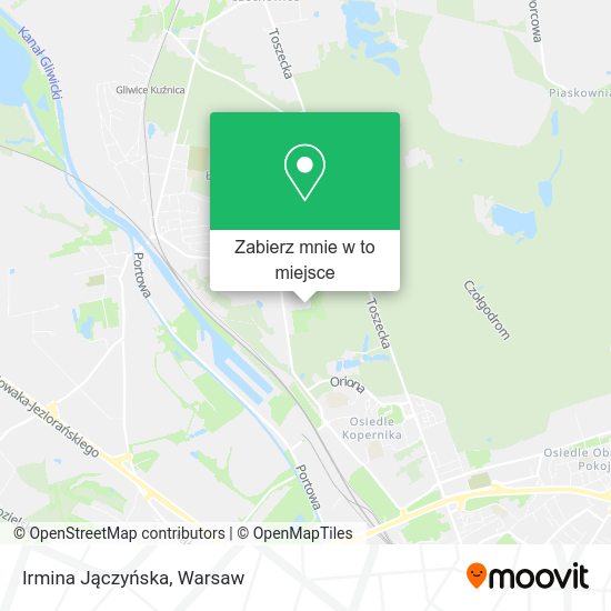 Mapa Irmina Jączyńska