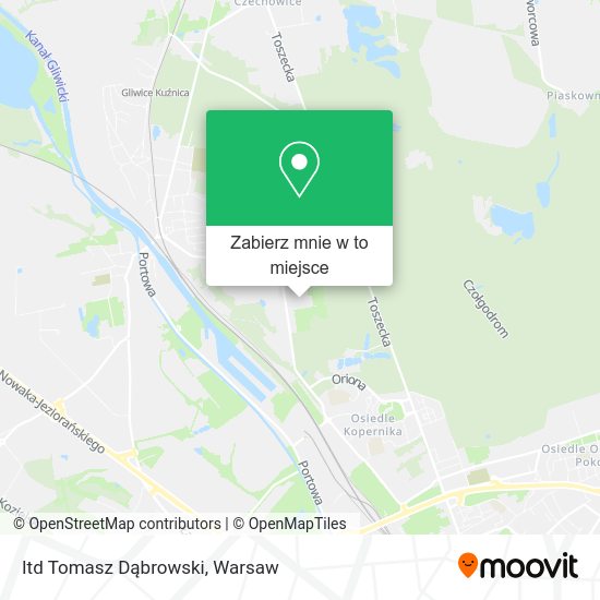 Mapa Itd Tomasz Dąbrowski