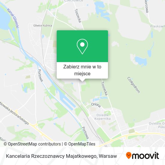 Mapa Kancelaria Rzeczoznawcy Majatkowego