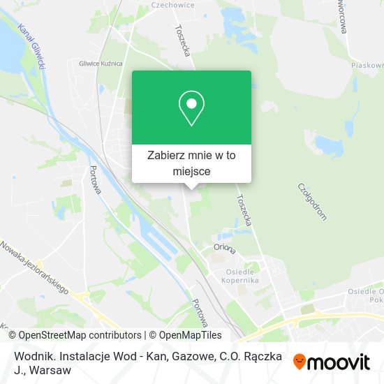 Mapa Wodnik. Instalacje Wod - Kan, Gazowe, C.O. Rączka J.