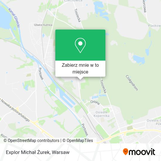 Mapa Explor Michał Żurek