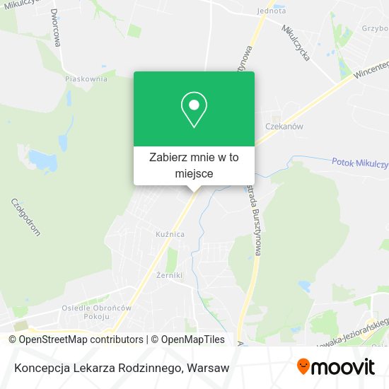 Mapa Koncepcja Lekarza Rodzinnego