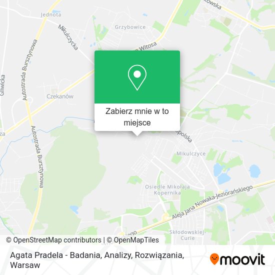 Mapa Agata Pradela - Badania, Analizy, Rozwiązania