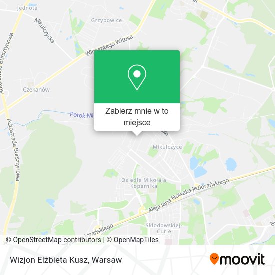 Mapa Wizjon Elżbieta Kusz