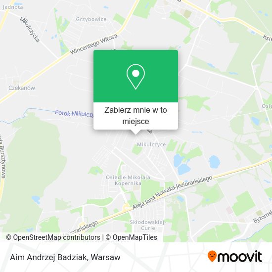 Mapa Aim Andrzej Badziak