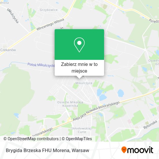 Mapa Brygida Brzeska FHU Morena