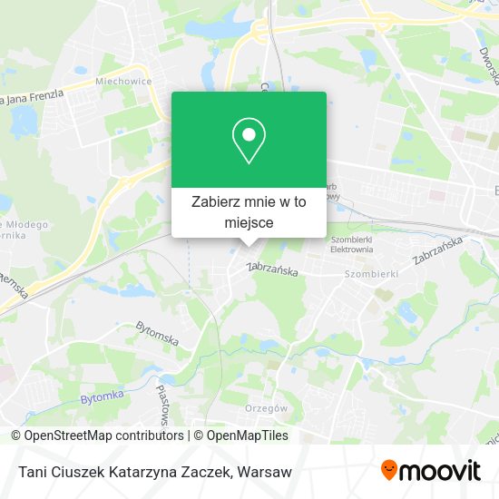 Mapa Tani Ciuszek Katarzyna Zaczek