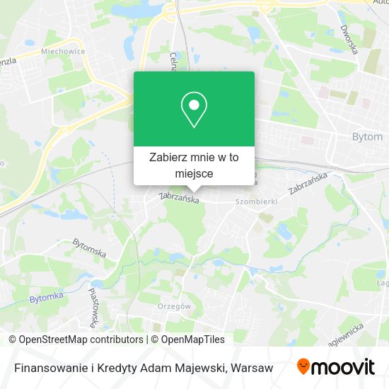 Mapa Finansowanie i Kredyty Adam Majewski