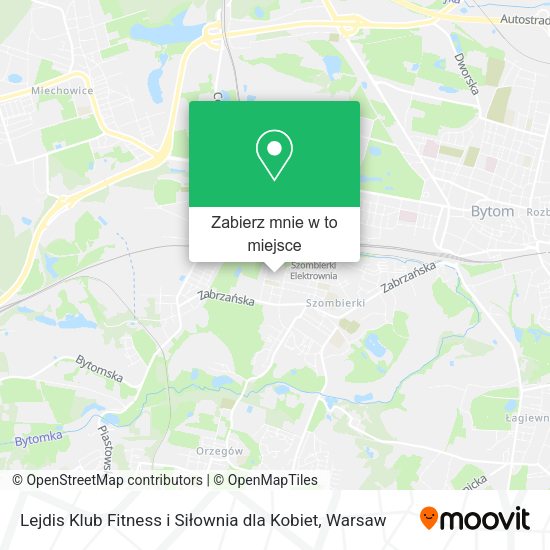 Mapa Lejdis Klub Fitness i Siłownia dla Kobiet