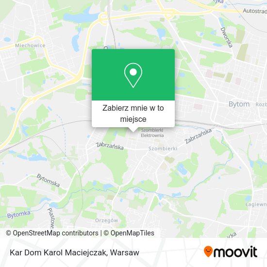 Mapa Kar Dom Karol Maciejczak